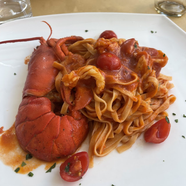 Pasta with Lobster and Shrimps