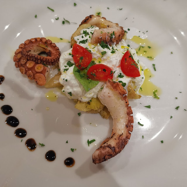 Polpo Con Burrata
