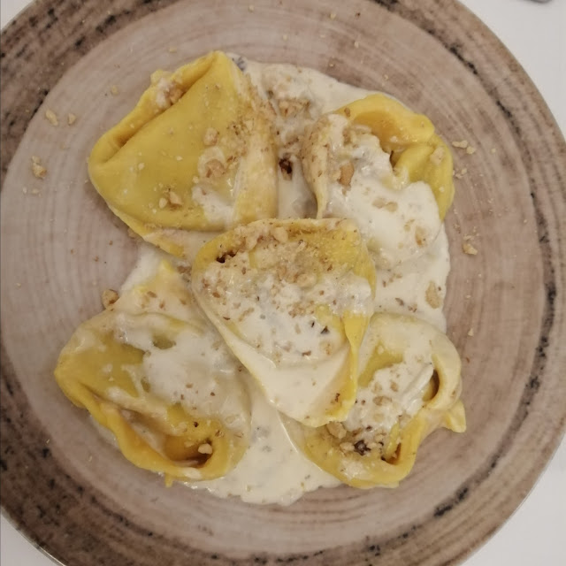 Agnolotti Agli Spinaci Con Panna