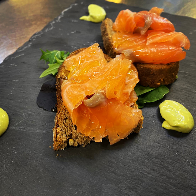 Salmone Marinato