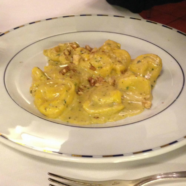 Tortellini with Gorgonzola and Walnuts