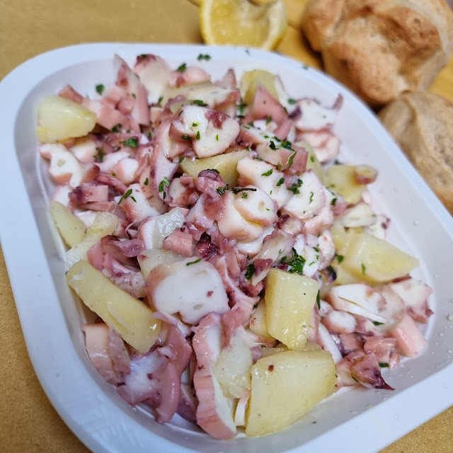 Tentacoli Di Totano E Patate