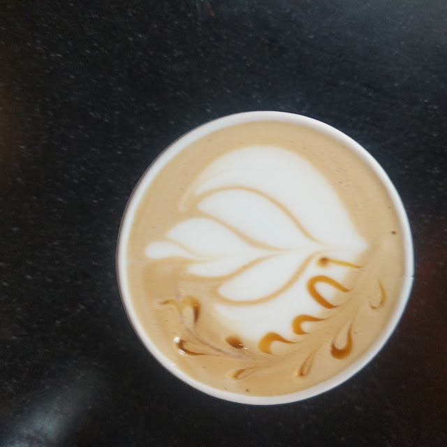 Almond Caramel Latte