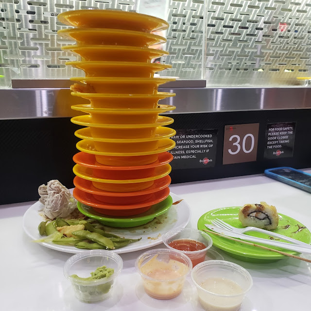 Sushi on Conveyor Belt