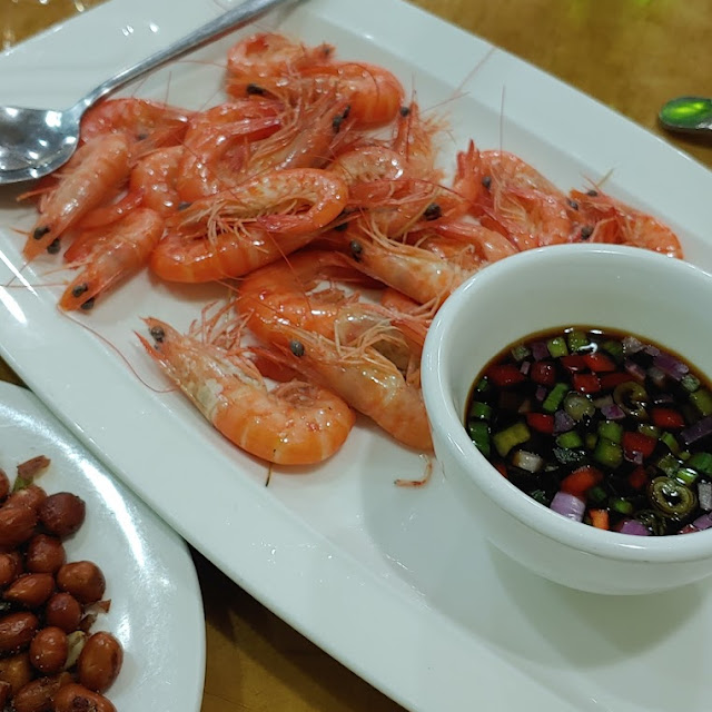 Steamed Shrimp