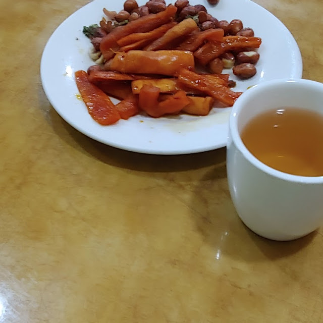 Pickled Vegetables and Peanuts