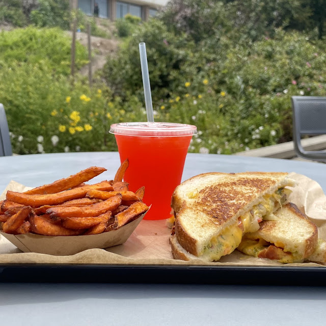 Pesto Grilled Cheese Sandwich