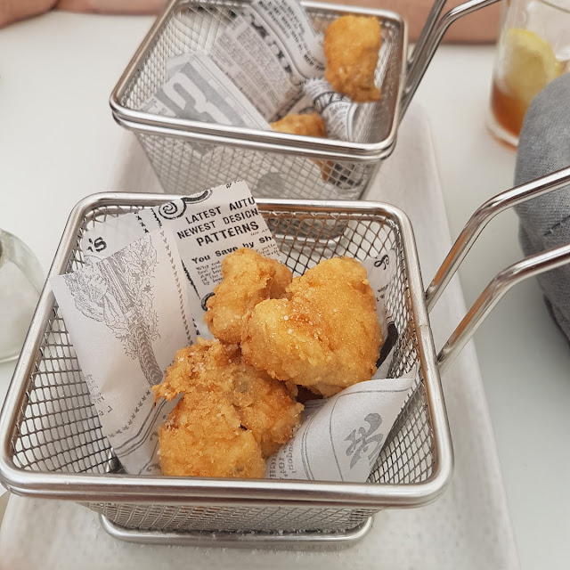 Cazon We Adobo Cod in a Light Batter