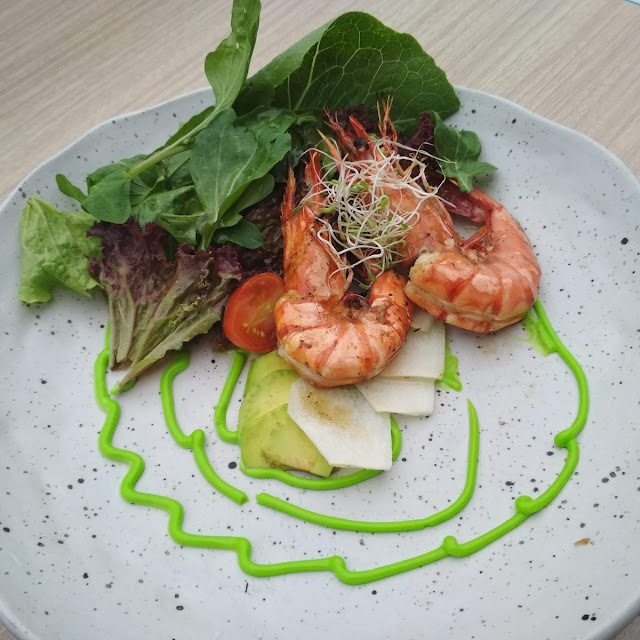 Shrimp Spicy Carbonara