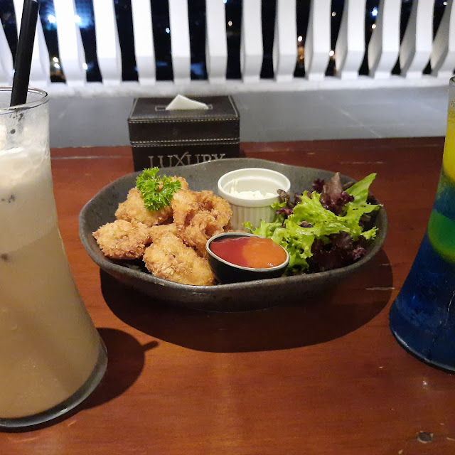 Calamary Fritte with Mixed Salad