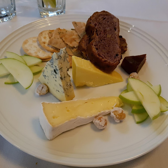Three Cheese Platter for Dessert