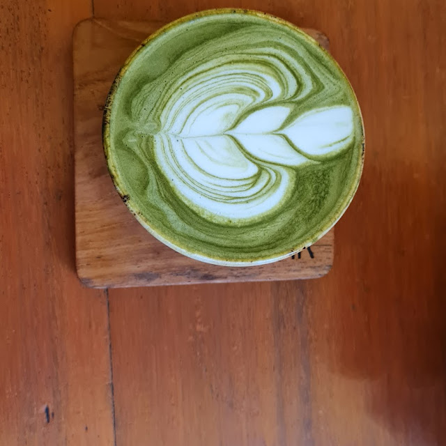 Hot Green Tea Latte