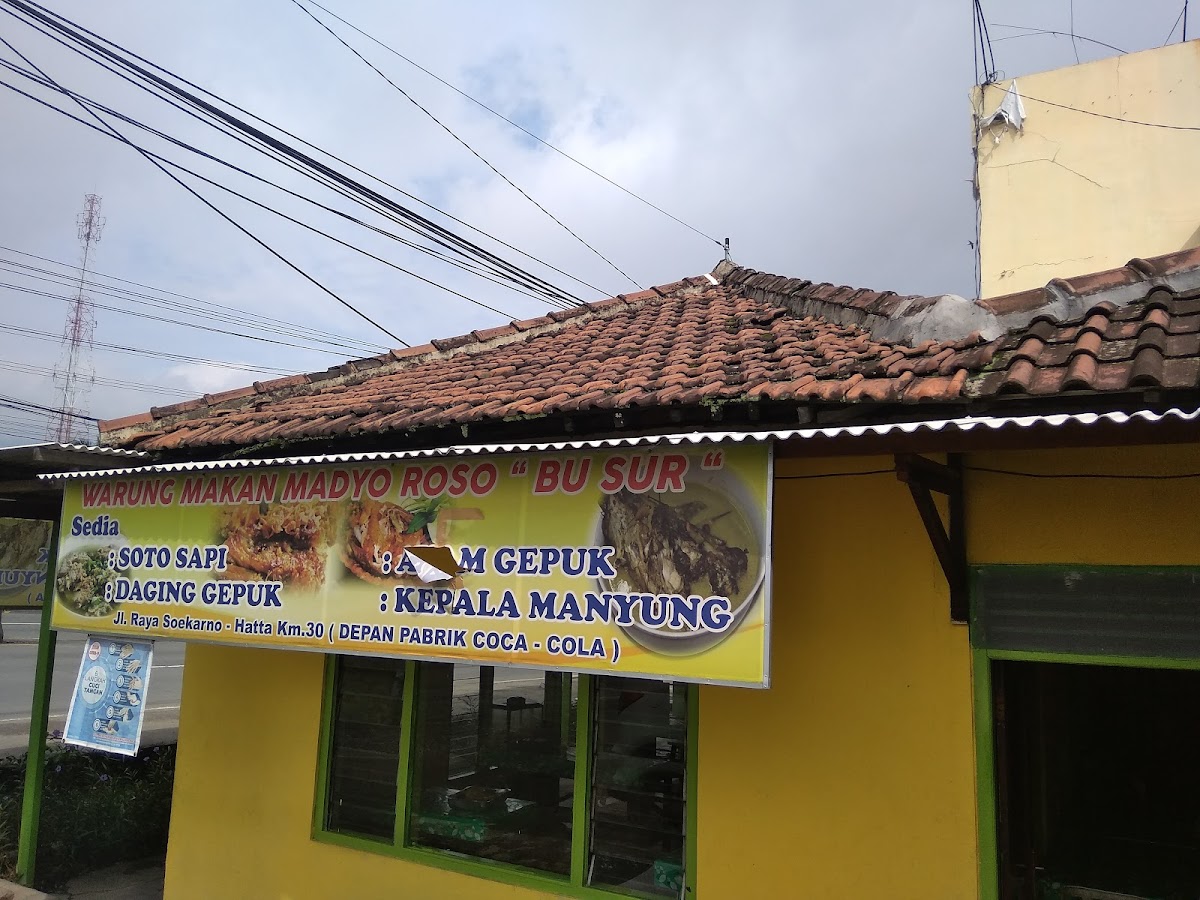 Rumah makan Madyo Roso