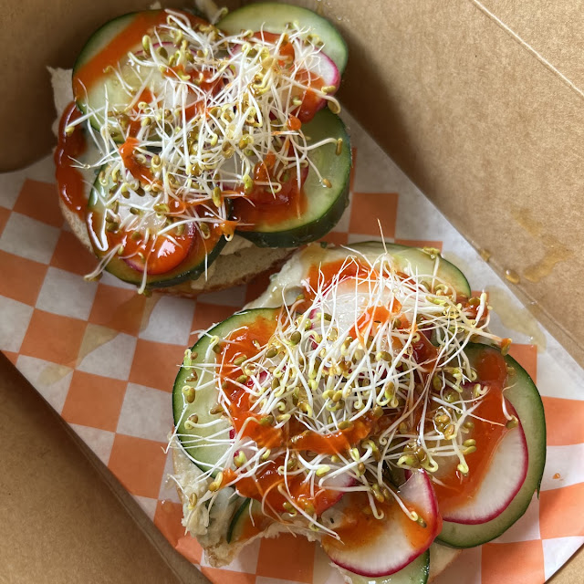 Honey Sriracha Bagel