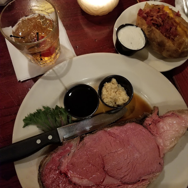Prime Rib Special with Horseradish Sauce