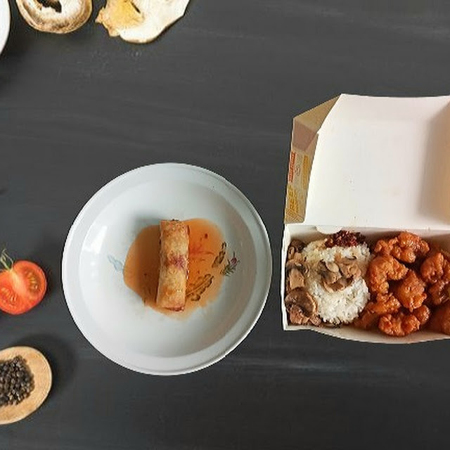 Orange Chicken & Lumpia