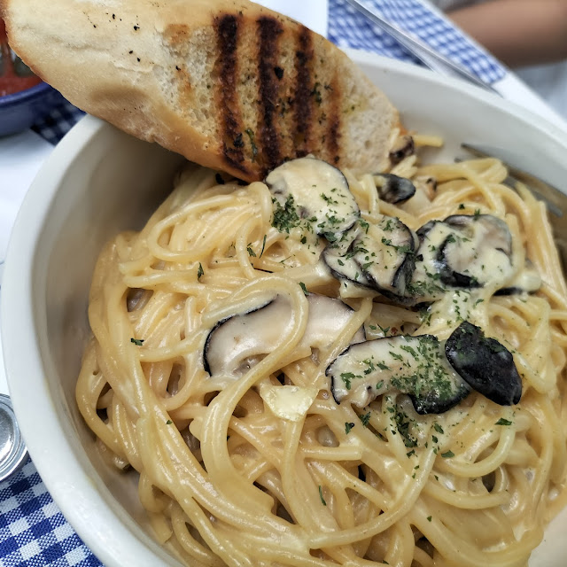 Truffled Mushroom Cream Pasta