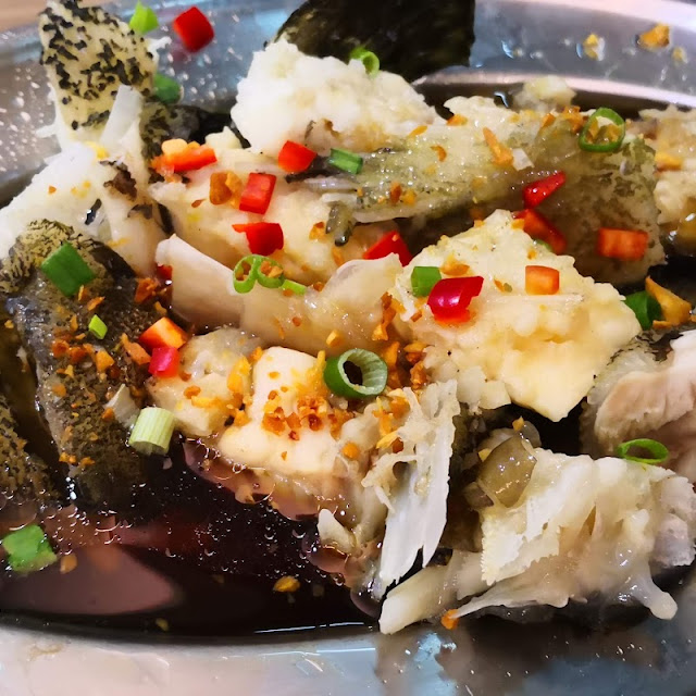 Steam Sliced Fish