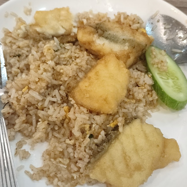 Fried Rice with Fish Fillet