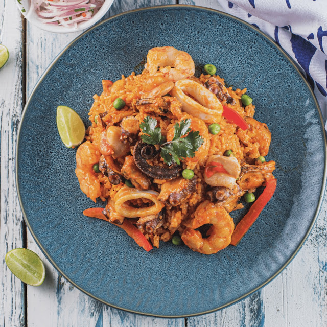 Arroz Con Mariscos Rice with Seafood