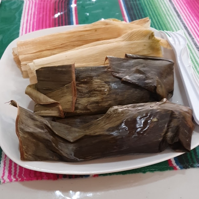 Tamales Corn Dough Filled and Steamed
