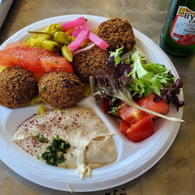 Falafels over Hummus-Includes Five Falafel