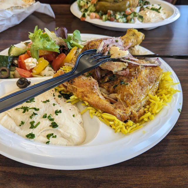 Sahara Chicken Lunch Plate