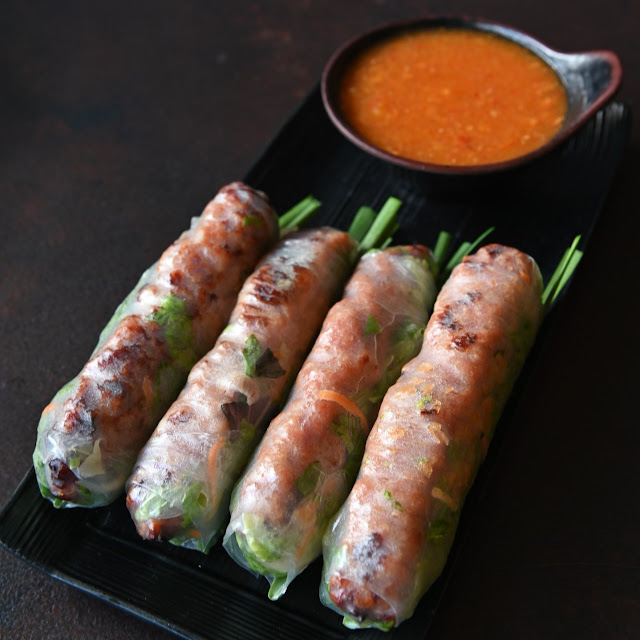 Grilled Prk Springrolls 4pcs