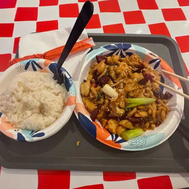 Spicy Chicken and Steamed Rice