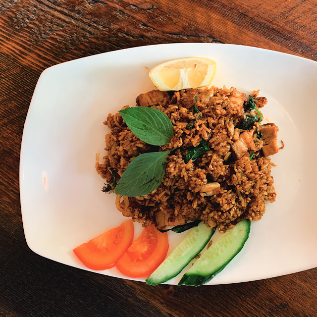 Chicken Fried Rice with Basil