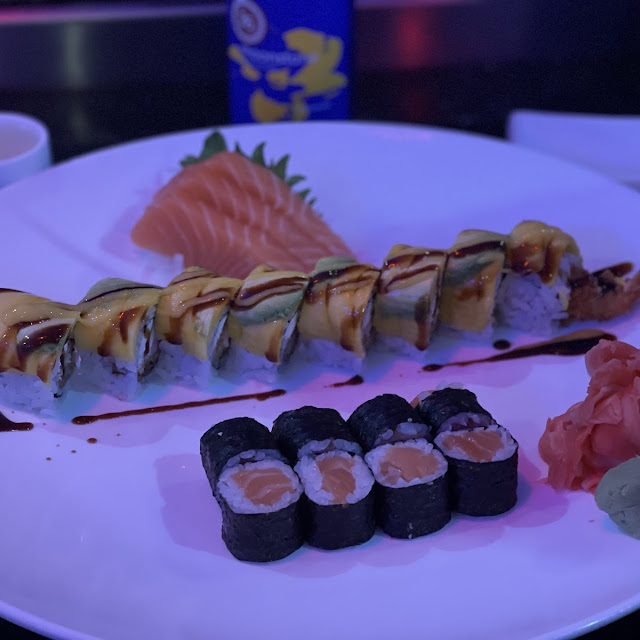 Salmon Roll Salmon Sashimi