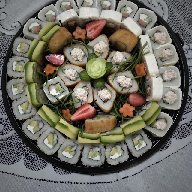 Charola de Sushi