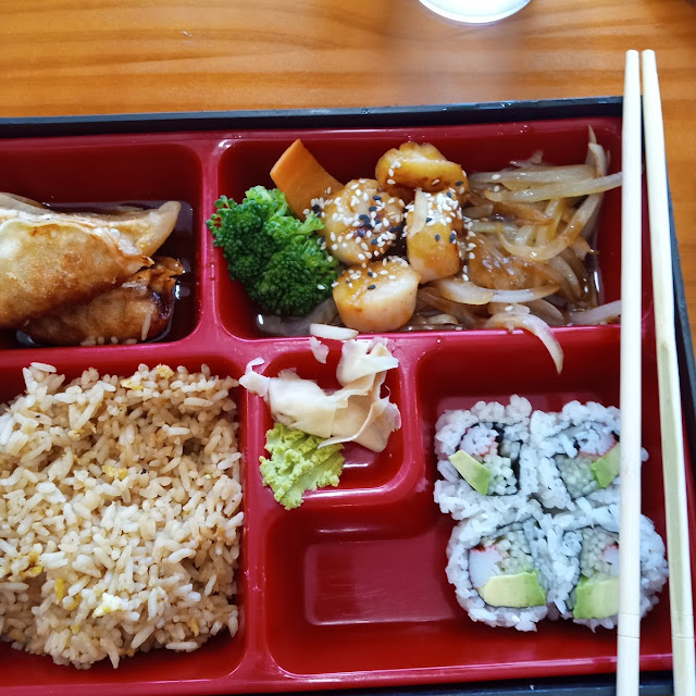 Teriyaki Scallop Bento Box