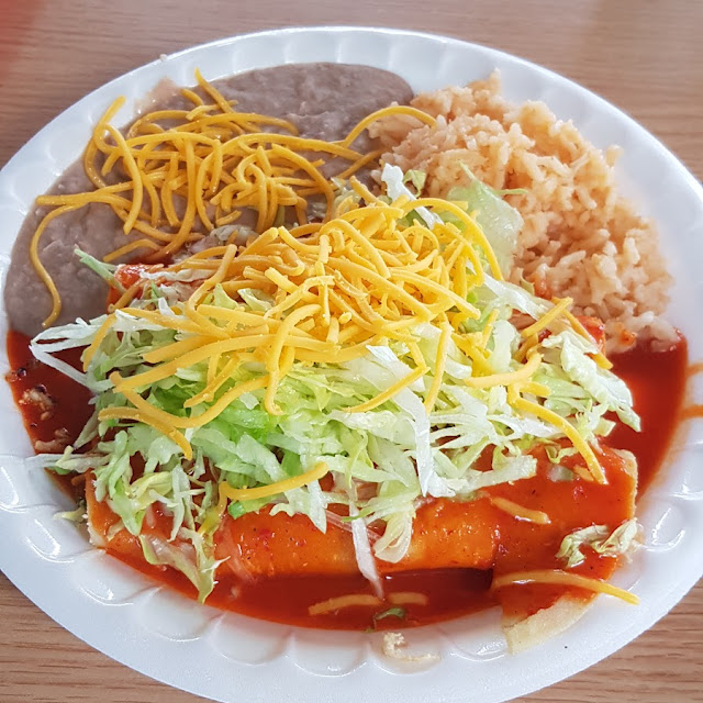 Two Cheese Enchiladas