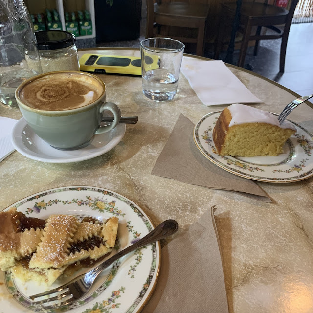 Lemon Polenta Cake and Fig Tarta De Queso
