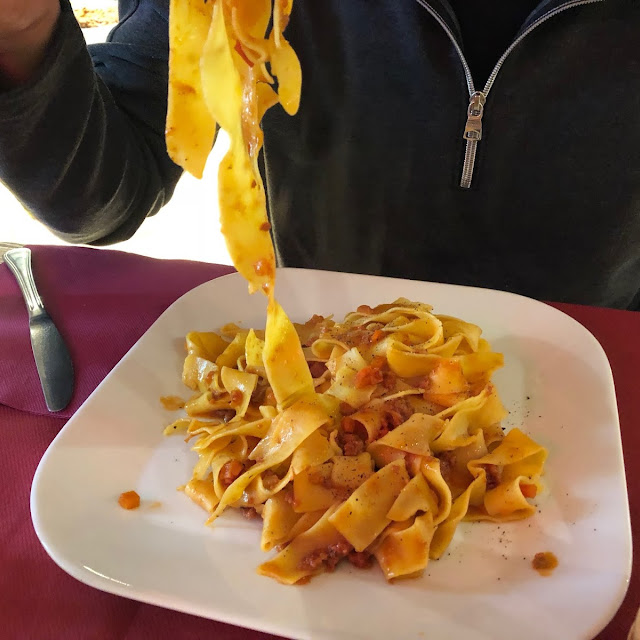 Tagliatelle Con Baccalà Alla Livornese
