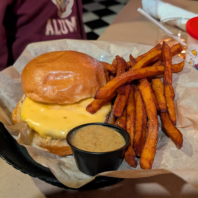 Kids Cheeseburger and Fries