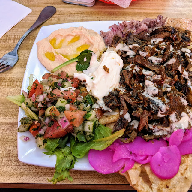 Lamb & Beef Shawarma Plate