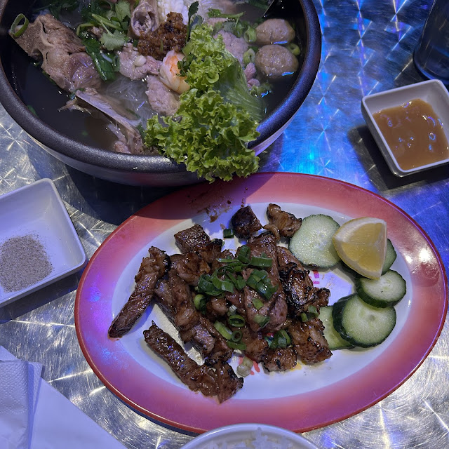 Grilled Beef with Tirk Pro Hok