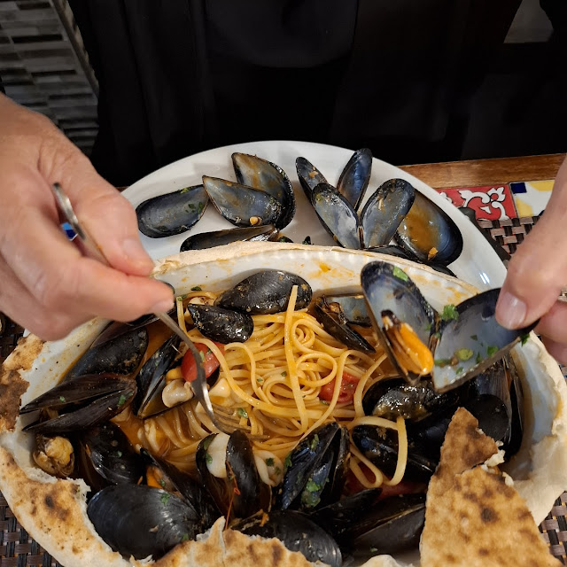 Spaghetti O Linguine Al Cartoccio