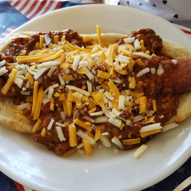 Chili Cheese Hot Dog