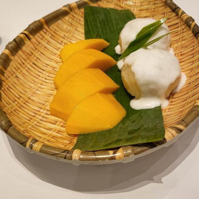 Mango Sticky Rice with Coconut Milk