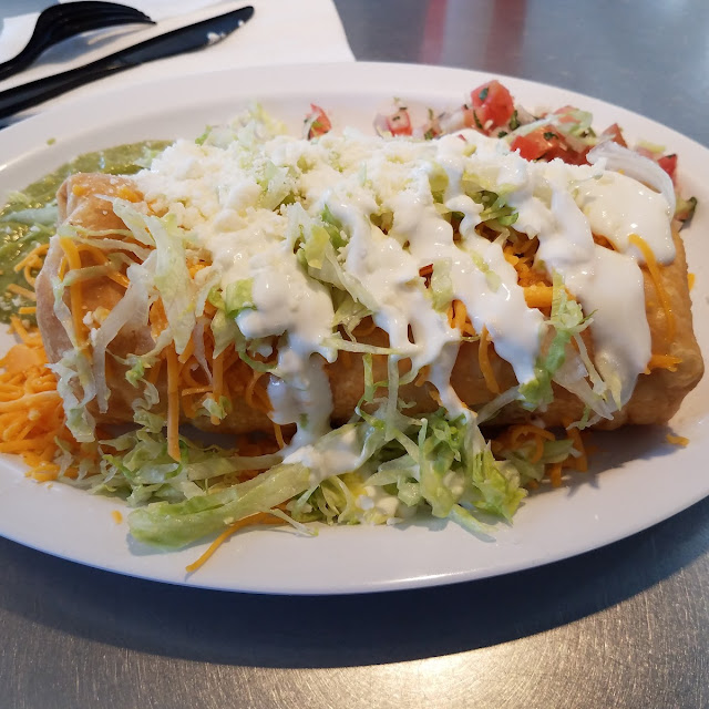 Chimichanga Chicken Burrito