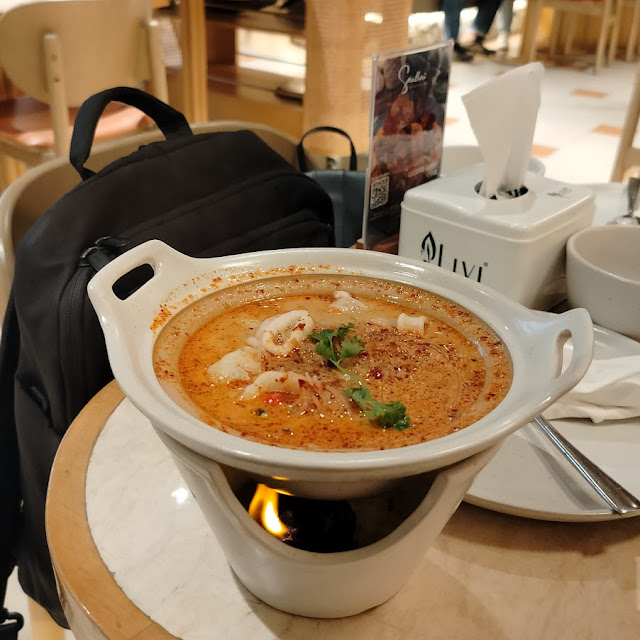 Tom Yum Seafood Soup
