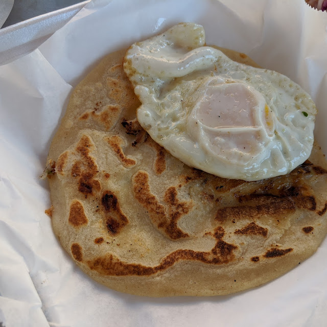 Sarita's Breakfast with Camarones