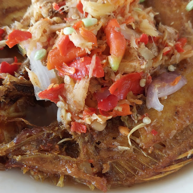 Pecak Ikan Mas Mantap