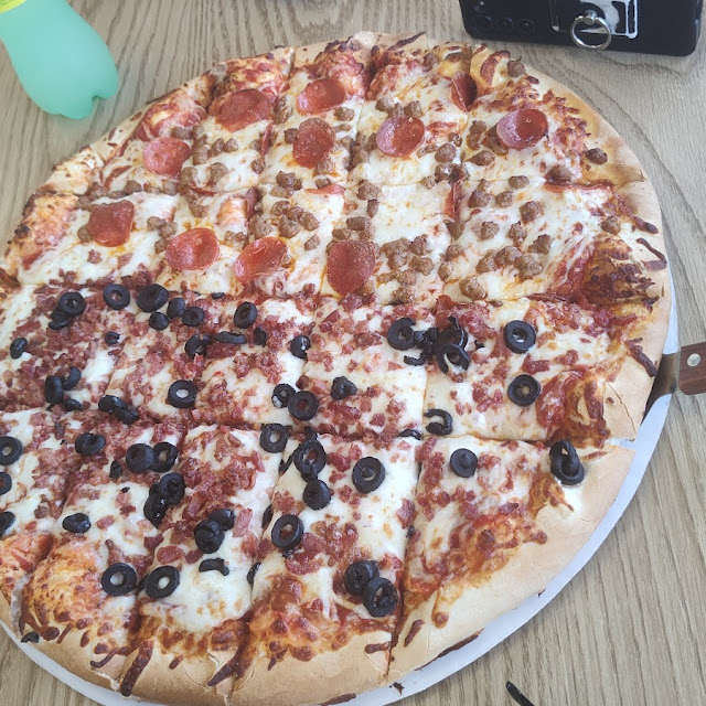 XL Pizza Half & Half