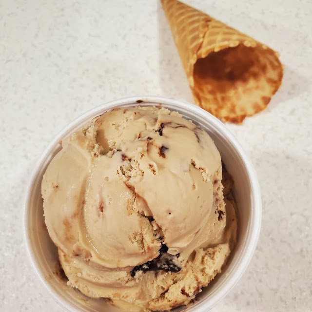 Coffee Chocolate Almond Ice Cream