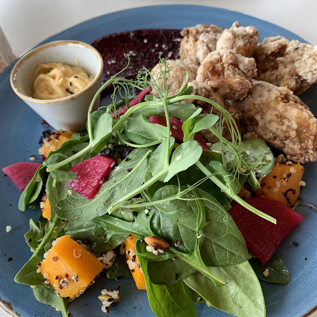 Karaage Chicken with Salad