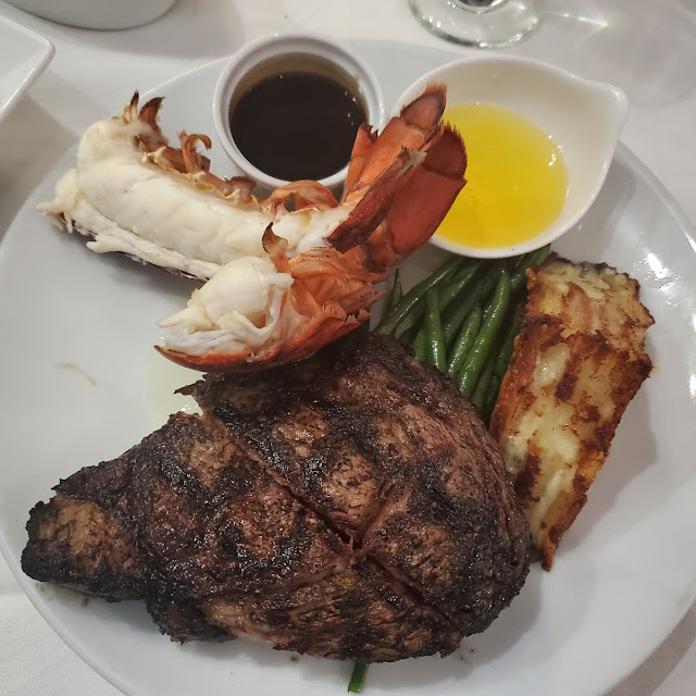 16oz Ribeye Surf and Turf with 10oz Lobster Tail